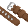 BOLDR Expedition Brown Canvas Leather Strap 20mm