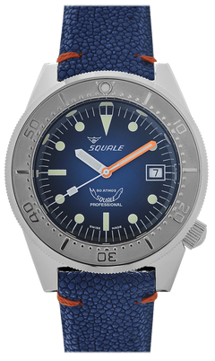 Squale 50 Atmos Blue Ray 1521-026/A 1521PROFSS - SeriousWatches.com
