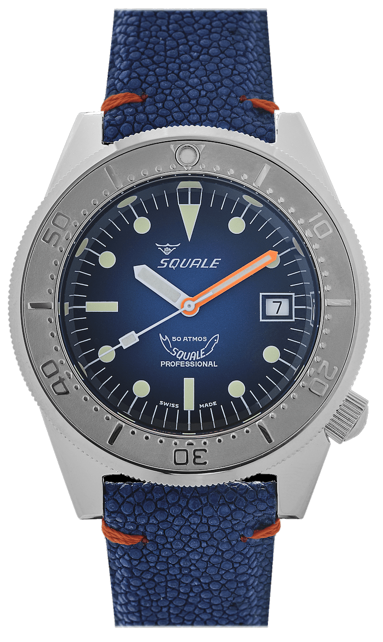 Squale 50 Atmos Blue Ray 1521-026/A 1521PROFSS
