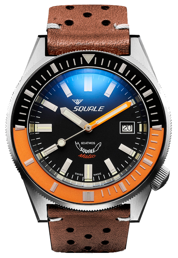 Squale 60 Atmos Squalematic Black Orange MATICXSC.PTS