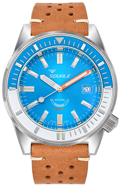 Squale 60 Atmos Squalematic Blue MATICXSE.PTC - SeriousWatches.com