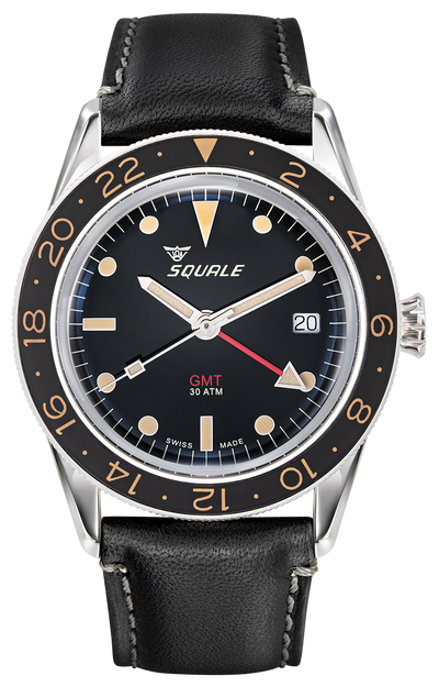 Squale Sub 39 GMT Vintage SUB 39GMTV.PN SeriousWatches