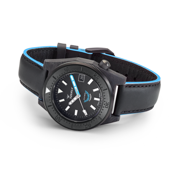 Squale 60 Atmos T-183 Forged Carbon Blue T-183FCBL
