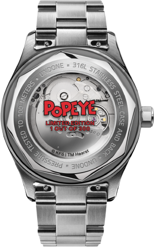 UNDONE x Popeye The Sailorman Black