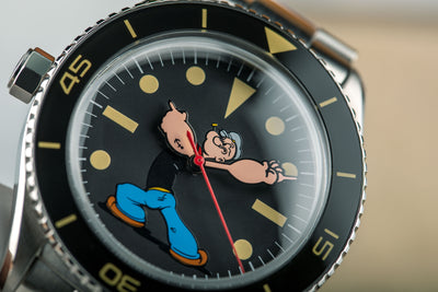 UNDONE x Popeye The Sailorman Black
