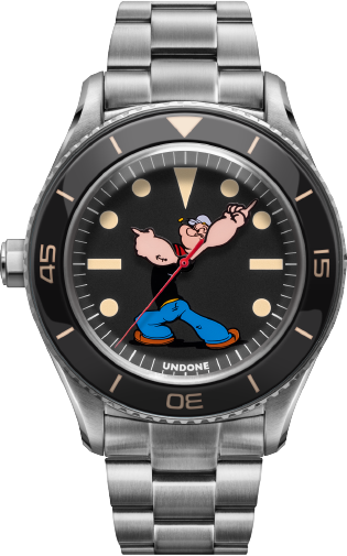 UNDONE x Popeye The Sailorman Black