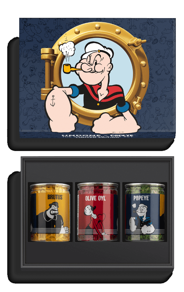 UNDONE x Popeye & Friends Box set