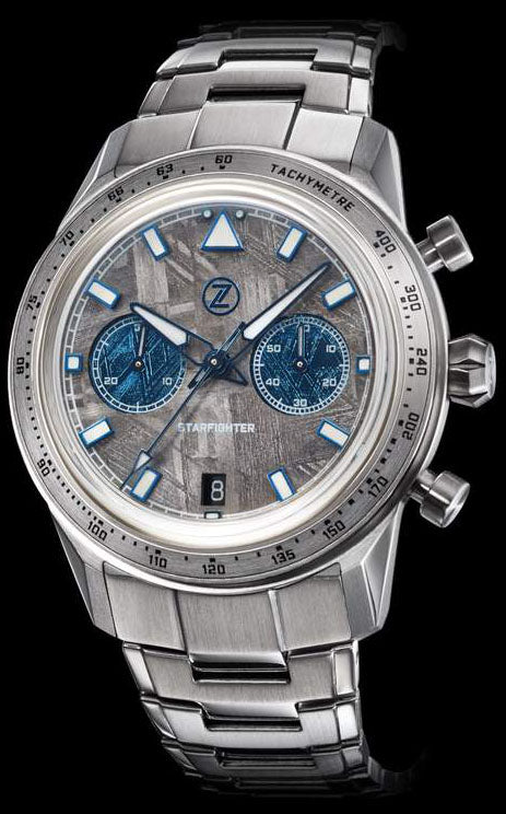 Zelos Starfighter Chronograph Meteorite