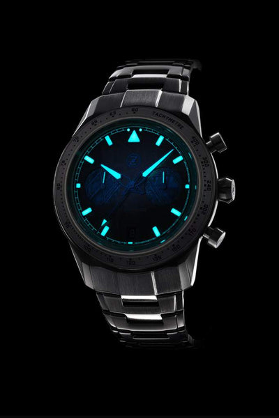 Zelos Starfighter Chronograph Meteorite