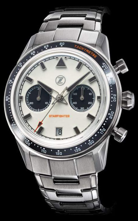 Zelos Starfighter Chronograph Frost