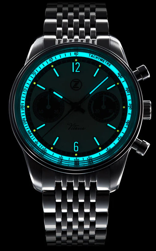 Zelos Vitesse Racing Chronograph Panda