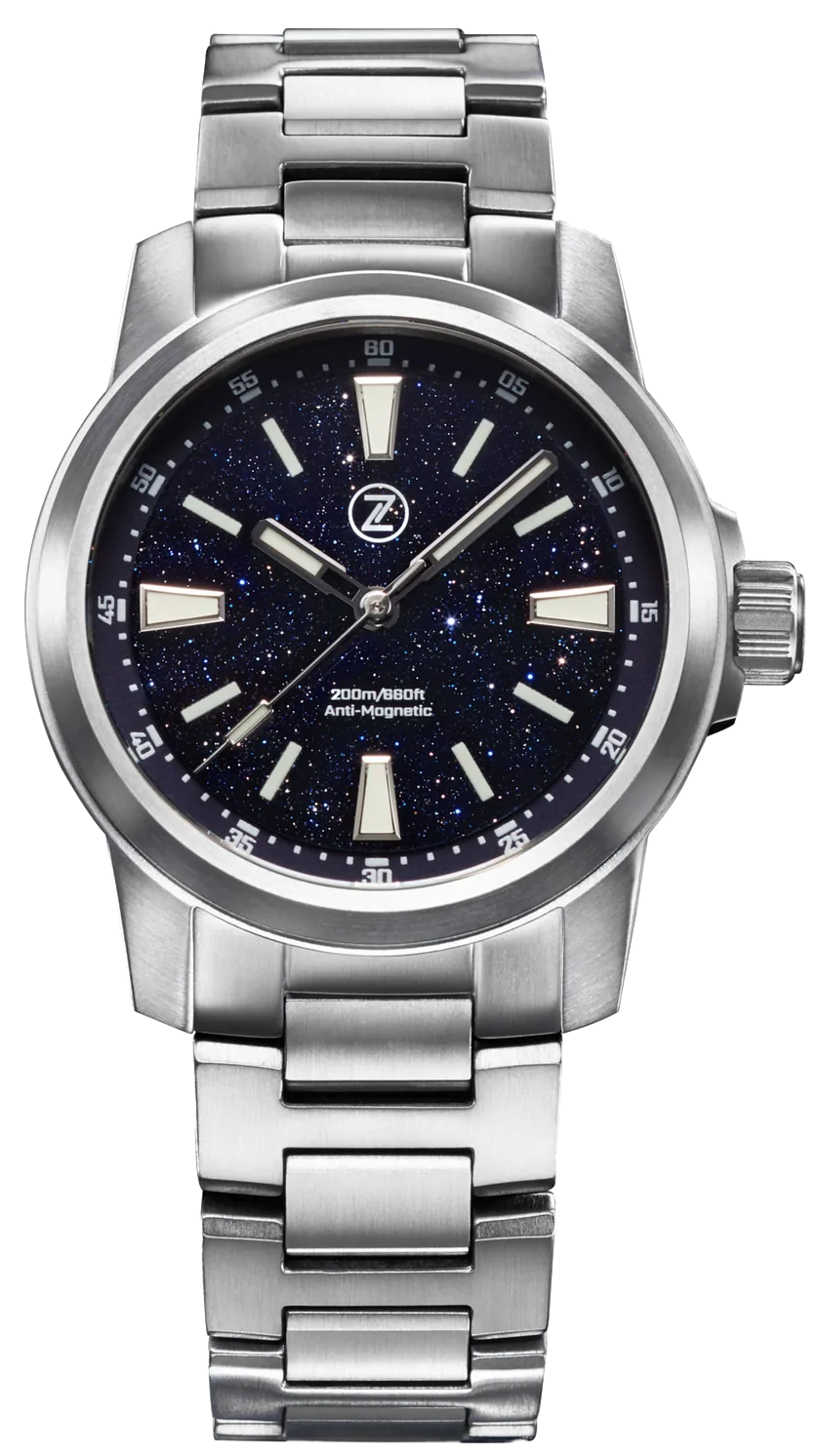 Zelos Aurora Field 38mm Ti Aventurine