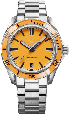 セリコ ZEL346ZelosSwordfish40mmSteelE