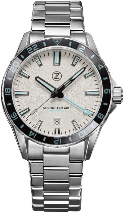 Zelos Spearfish GMT Frost