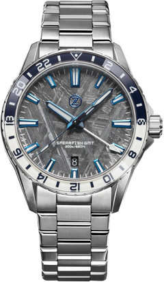 Zelos Spearfish GMT Meteorite - SeriousWatches.com