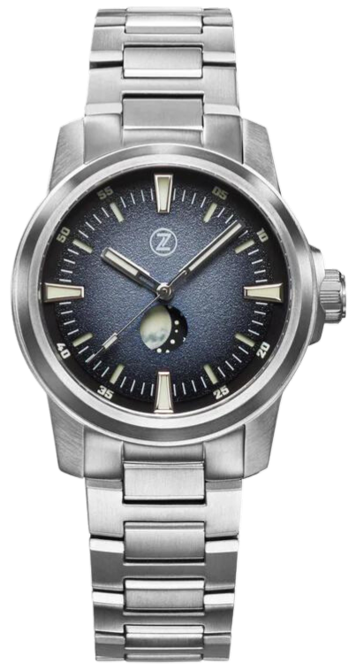 Zelos Aurora Moonphase Eclipse Grey