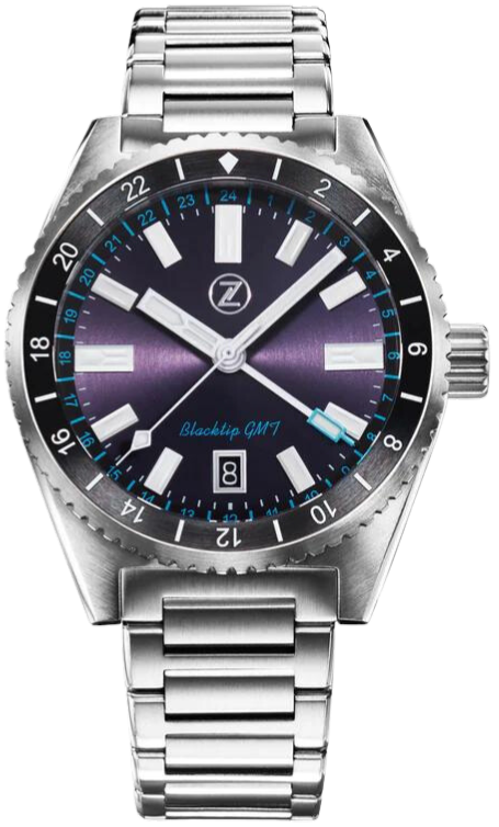 Zelos Blacktip GMT Purple TI