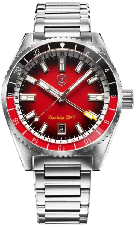 Zelos Blacktip GMT Crimson Red