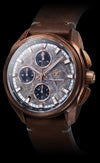 Zelos ZX-6 Bronze Automatic Chronograph Meteorite