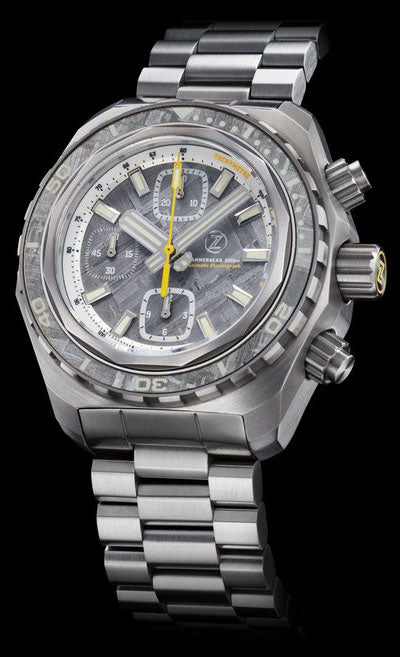Zelos Hammerhead Chrono Steel Meteorite