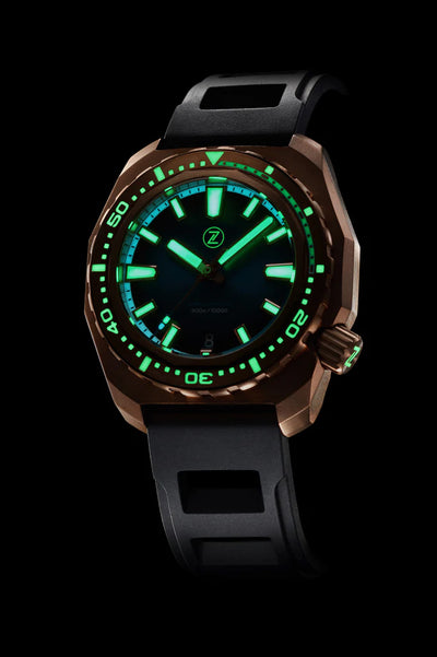 Zelos Hammerhead V3 Bronze Emerald Green