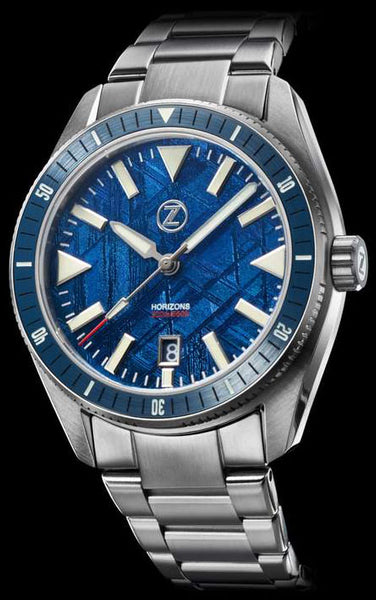 Zelos Horizons 43mm Blue Meteorite - Main Image