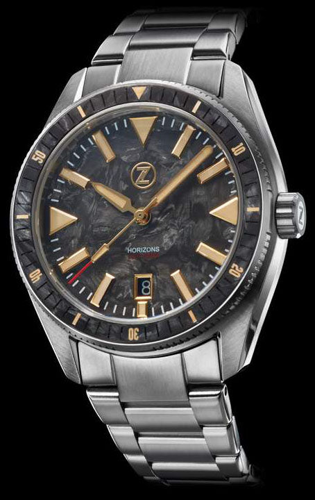 Zelos Horizons 43mm Forged Carbon