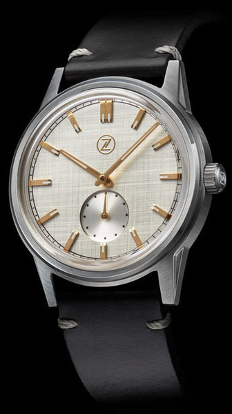 Zelos Nova 38mm Linen Silver - SeriousWatches.com
