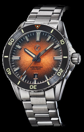 Zelos Spearfish 40mm Burnt Orange