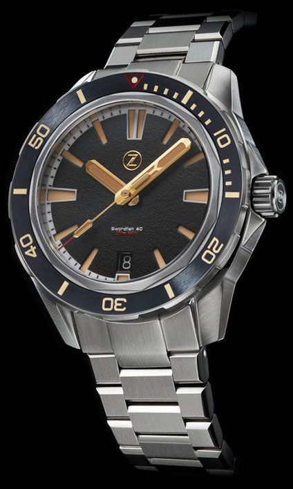 Zelos Swordfish 40mm Black Sand