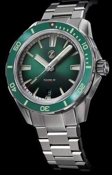 ZelosSwordfish40mmEmeraldGreen