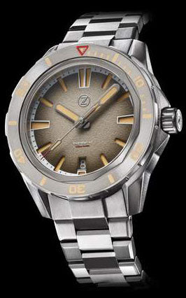 Zelos Swordfish 40mm TI Desert Sand