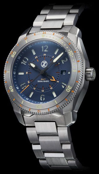 Zelos Thresher 500m GMT Steel Blue