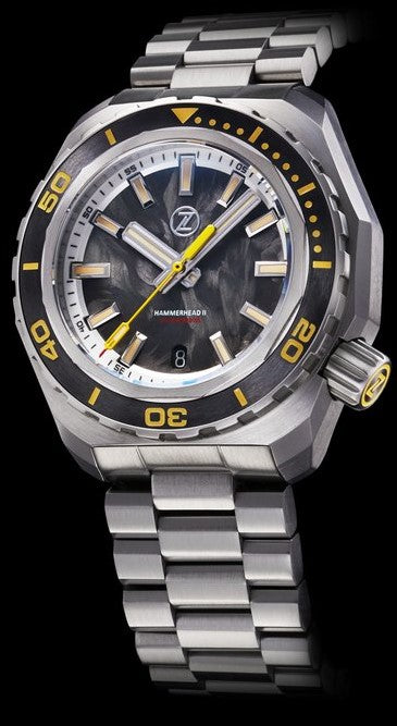 Zelos Hammerhead 2 Steel Forged Carbon NH35