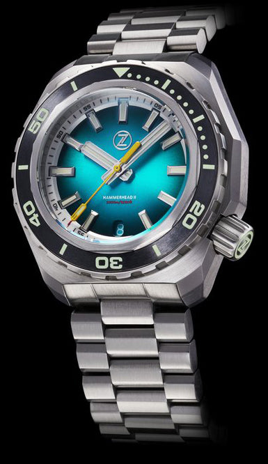 Zelos Hammerhead 2 Steel Teal NH35