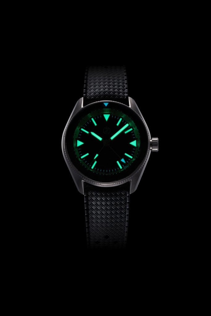 Zelos Horizons GMT Bronze Cobalt Blue - SeriousWatches.com