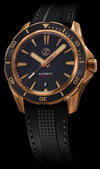 Zelos Swordfish Bronze Black Sand ETA 2892