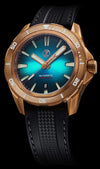 Zelos Swordfish Bronze Teal ETA 2892