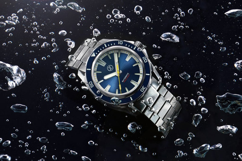 Zelos Swordfish Cobalt Blue ETA 2892 - SeriousWatches.com