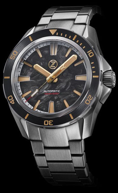 Zelos Swordfish Steel Forged Carbon NH35