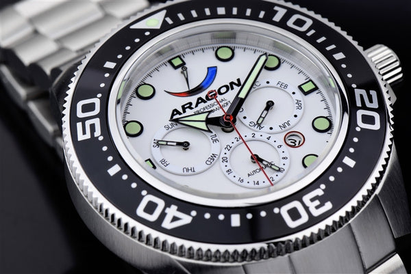 ARAGON Divemaster 9100 50mm A051WHT