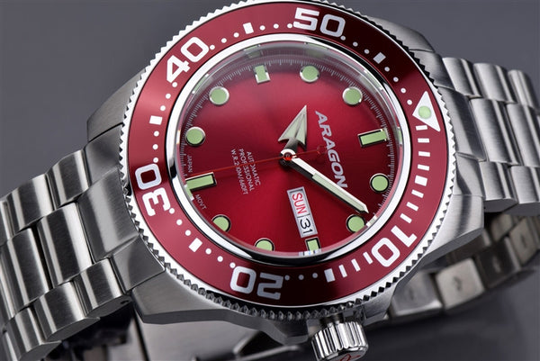 ARAGON Divemaster Automatic 50mm A054RED