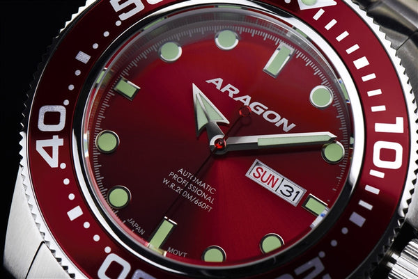 ARAGON Divemaster Automatic 50mm A054RED