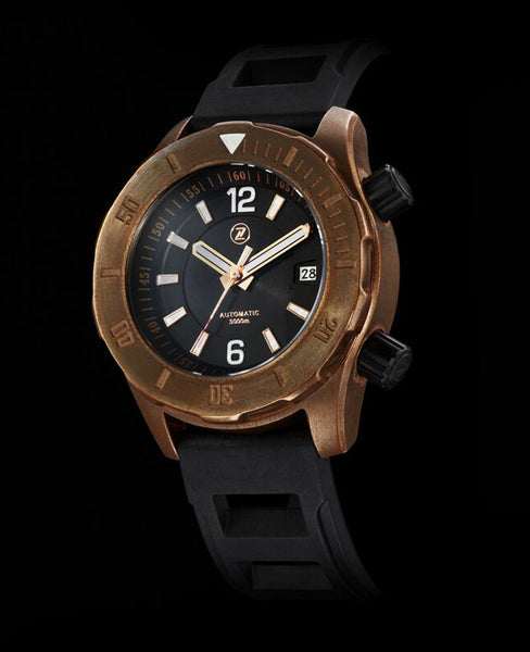 Zelos Abyss Black Dial - SeriousWatches.com