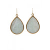 Barse Teardrop Statement Earring-Hemimorphite
