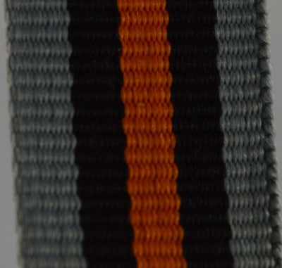 NATO strap grey, black and orange