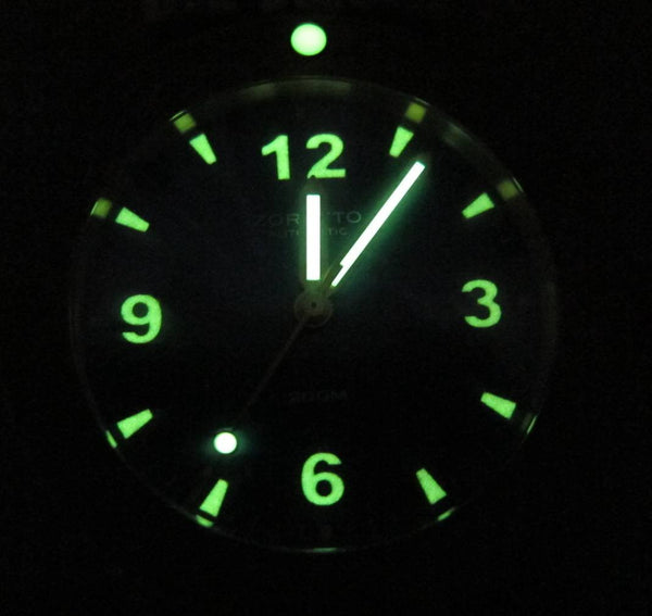 Zoretto Indy Green Dial