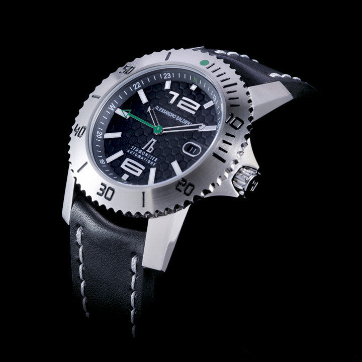 ALESSANDROBALDIERI ITALY時計 Alessandro Baldieri Seamonster Petrol - SeriousWatches.com