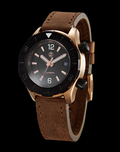 Zelos Abyss DLC Bezel Black Dial