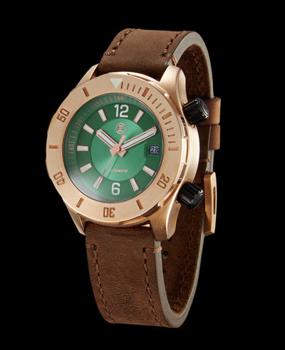 Zelos Abyss Green Dial